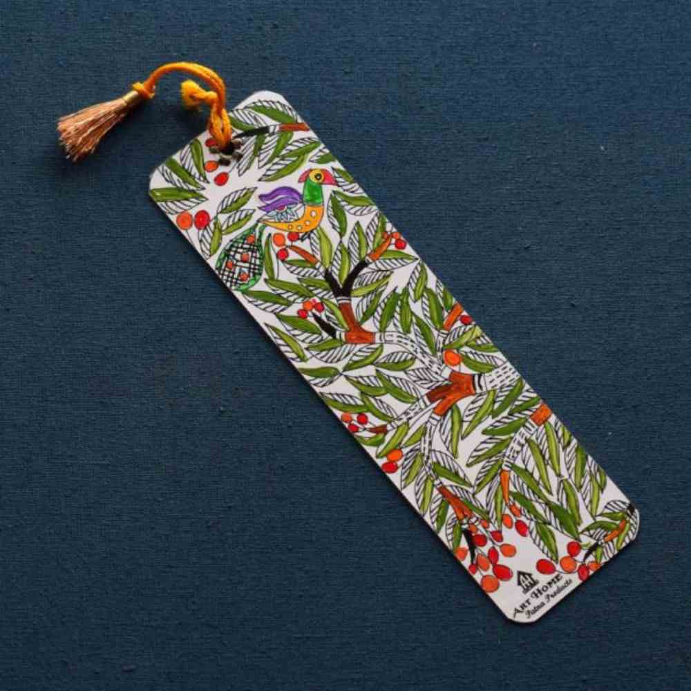 Madhubani Handpainted Bookmark